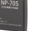 Batterie NP-70S 3,7 V 680 mAh pour Caméra Mini 99 7