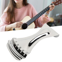 Gitarrensattel mit Befestigungslöchern, Zinklegierung, Ersatz für 6-saitige Resonatorgitarren