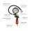 Gonfiatore per pneumatici ad immersione in olio 0-16bar/0-230psi 5
