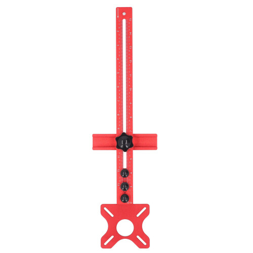 Support de fraisage pour défonceuse, longueur 445 mm, guide circulaire 2