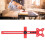 Support de fraisage pour défonceuse, longueur 445 mm, guide circulaire 14