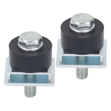 Set di 2 ruote a carrello in acciaio inossidabile per travi a canale Strut da 1-5/8 pollici