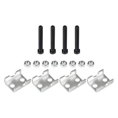 Spiralfeder-Abstandshalter 2er-Pack 1-2-Zoll-Lift Silber 2