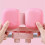 Kids Pink Sitting Posture Corrector, Adjustable, Breathable Mesh 5