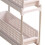 Versatile 2-Tier Rolling Storage Cart for Home Kitchen Bathroom (Plastic & Metal) 8