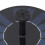 Pompa solare per fontana 7V 150L/H 45cm spray 7