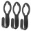 Lightweight Plastic Garden Hose Holder, 3pcs, 22x9x5cm 1