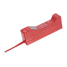 Brick Mobiltelefon Modell Vintage-Handy-Requisite Altertümliches Simulations-Fotografie-Requisit Stilvolle Dekorationen Rood