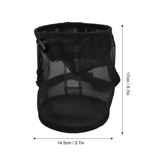 Gabbia per farfalle in rete di nylon nero 14,517 cm 1