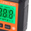 orange digitaler Level-Box-Magnet 0.01 4x90 2xAAA 11