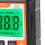 Digitale Levelbox-Magnet Orange/Weiß 4x90 0,01 13