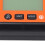 orange digitaler Level-Box-Magnet 0.01 4x90 2xAAA 12