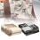 (Khaki)Letter H Blanket Artificial Wool Cashmere Throw Cover Sofa Plaid Blankets 7