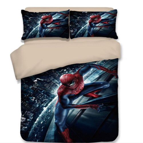 (Blue,Pillowcase(A pair))3d Bedding Set Duvet Doona Quilt Cover Bed Set Pillowcase Sheet 1