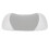 Lendenkissen- MemoryFoam, hellgrau, 55x26x11 cm 11