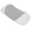 Lendenkissen- MemoryFoam, hellgrau, 55x26x11 cm 15