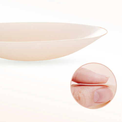 5 Paar Silikon-Nippelabdeckungen, 8 cm, Champagner 2