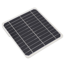 20W Solarmodul mit USB Type-C DC-Port, wasserdicht, 5V 2A tragbares Solarmodul für Rucksack und Fahrrad