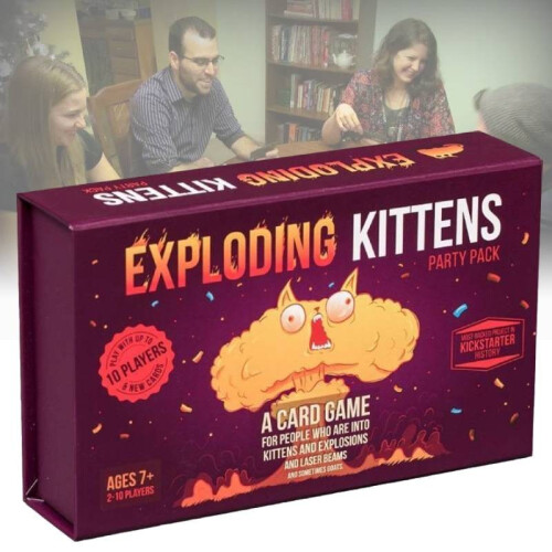 Exploding Party Kittens Pack Board Card Game Friends Family Gift Fun Parties 2