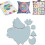Patchwork Quilt Template Set Weekend Chicken Design Reusable Acrylic Templates Chicken Quilt 10-Inch Instructions 1