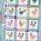 Patchwork Quilt Template Set Weekend Chicken Design Reusable Acrylic Templates Chicken Quilt 10-Inch Instructions 5