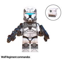(Regiment) Wars The Star Clone Wars Building Blocks Wolfpack Wolfe Assembled Puzzle Toys