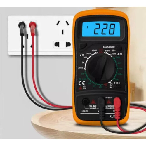 Professional Digital Multimeter Voltmeter Ohmmeter Ammeter Multi Tester Meter 1