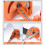 Ensemble d'affûteurs de mèches de perceuse, 10 pièces, 2-16 mm, orange 6