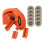 Ensemble d'affûteurs de mèches de perceuse, 10 pièces, 2-16 mm, orange 2