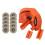 Ensemble d'affûteurs de mèches de perceuse, 10 pièces, 2-16 mm, orange 1