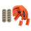 Ensemble d'affûteurs de mèches de perceuse, 10 pièces, 2-16 mm, orange 16