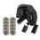 Set di affilatori per punte di trapano 10 pezzi 2-16mm Nero 16