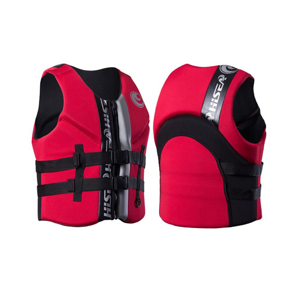 (, 3XL) Life Adult Jacket Drifting Swimming Boating Fishing Kayak Jetski Vest Surf Life Red