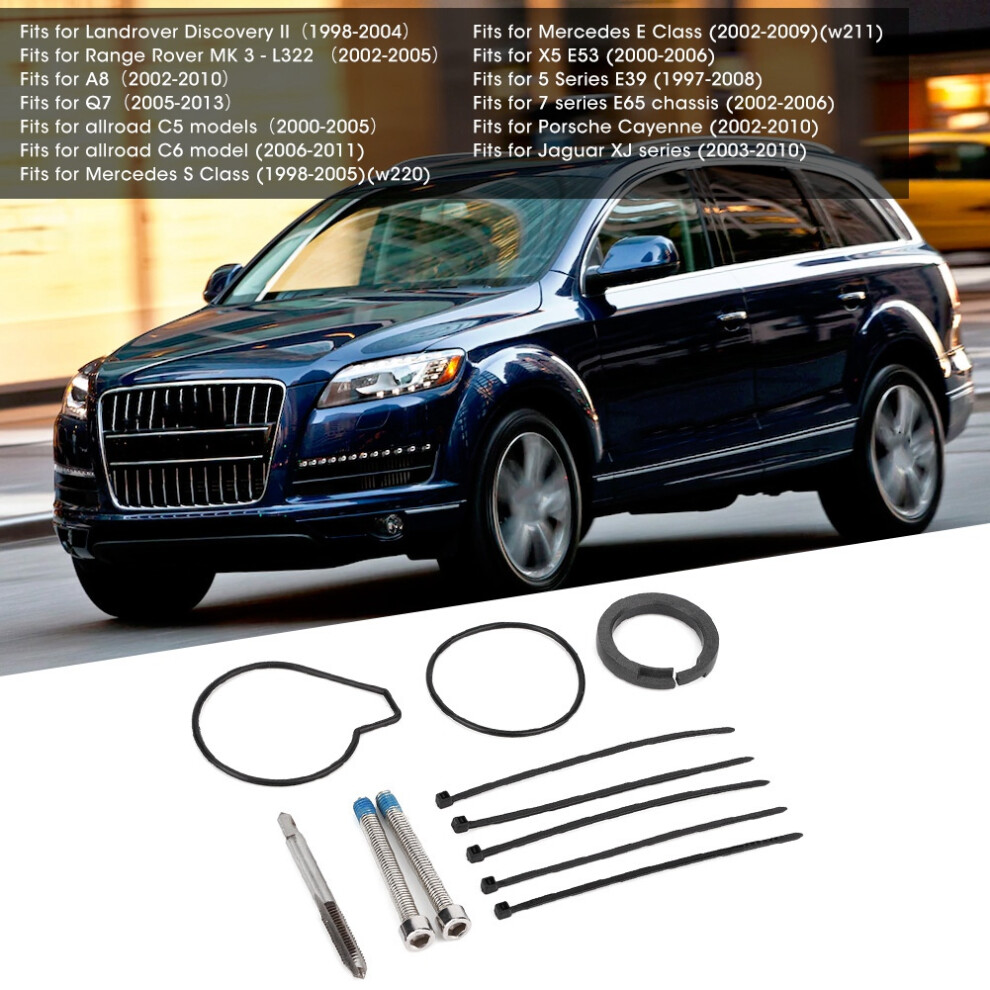 Air Suspension Pump Seal Repair Kit for A8 Q7 Land Rover & More-image-OPC-PJCQSVC-NEW