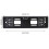 Telecamera di retromarcia per targa CCD/AHD Visione notturna IP68 12V 2