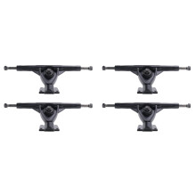 Longboard Trucks Two-Pack 7-Inch Aluminium Flat-Plate Bridge Universal Holder Black