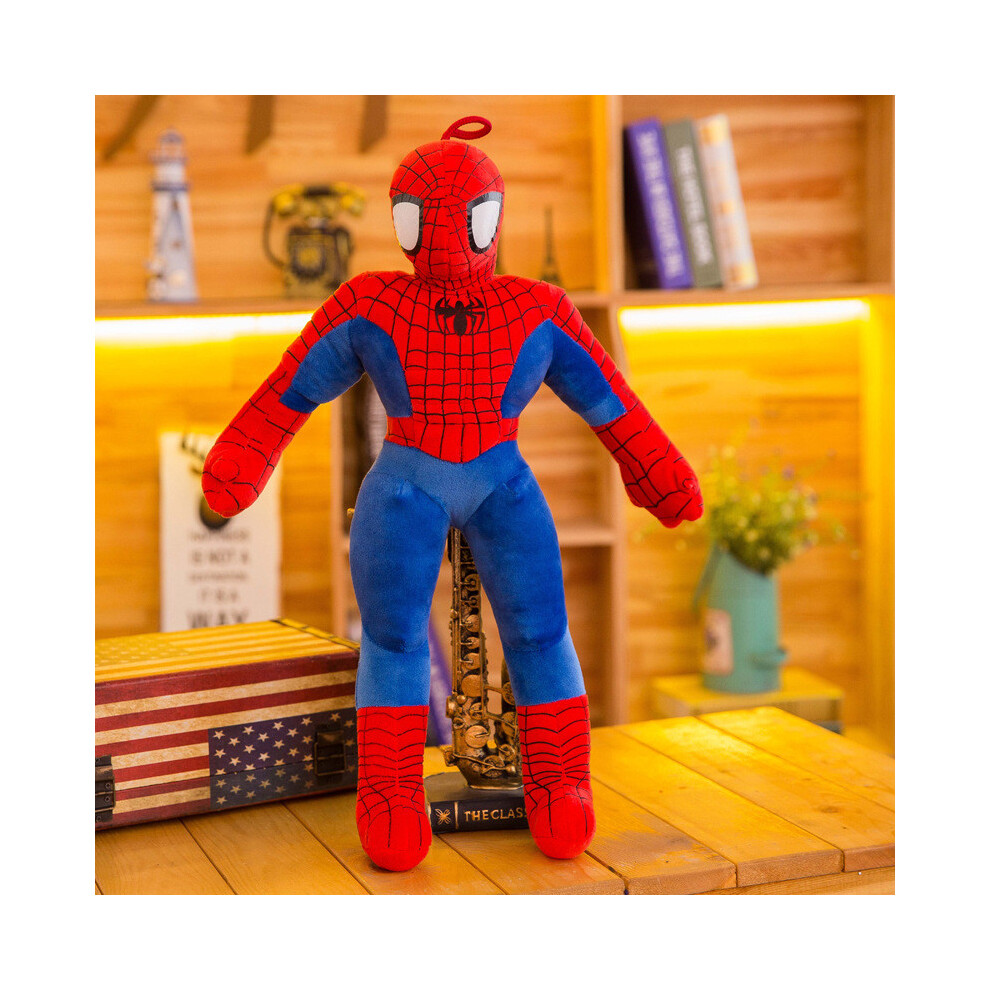 (Standing SpiderMan, 70cm) Hulk Avengers Captain America Batman Plush Toy Doll Gift