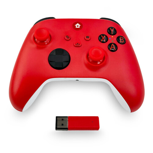 (Red) For Series Xbox X S 24g Wireless Controller Bluetooth Gamepad Pc Game Steam