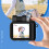 Caméra d’action 2 MP 1080p Écran couleur compact 128 Go 5