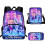 (Style 1) Hunters Kpop Demon Child School Backpack Set Breathable Students Primary Fabric 1