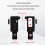 GO 3 3S Estuche protector ABS para montaje en marco, negro 7