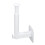 2 pezzi portacappelli retrattile 15-20 cappelli forma a L bianco 7