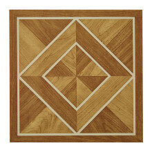 (Taupe Brown, 30pcs) 12in Wood Grain Diamond Self Adhesive Flooring Tiles