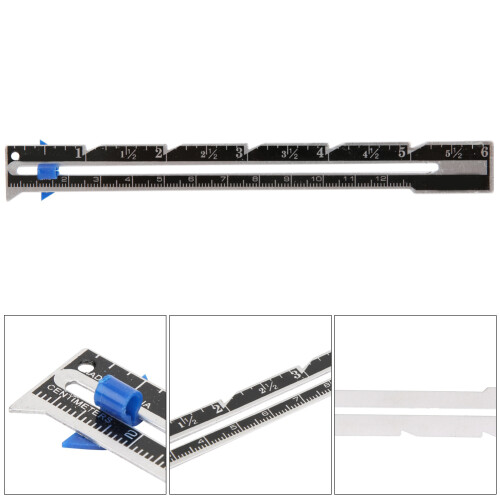 High-Grade Rustproof Sewing Ruler for Tailor Craft with Smooth Finish 2