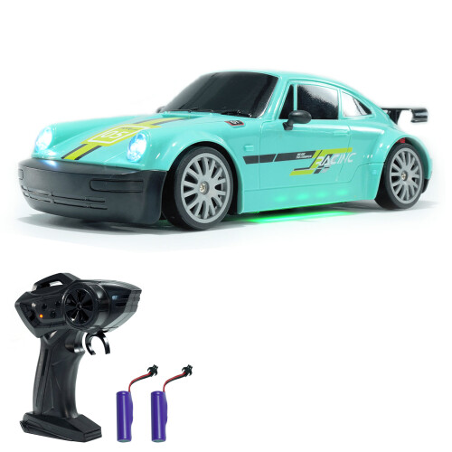 Voiture télécommandée de drift 1:20 500 mAh 21x9x6.5 bleu 2