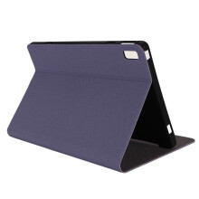 Leder-Tablet-Hülle für BMAX I11 I11PLUS Schützende PU-Leder-Tablet-Hülle mit verstellbarem Stand für Reisen Geschäftsreise Blau