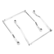 Universal Motorcycle Side Bag Bracket Support Mount, Black, 12mm