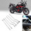 Universal Motorcycle Side Bag Bracket Support Mount, Black, 12mm 8