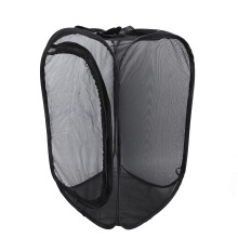 Enclos en maille pliable noir 60 x 60 x 90 cm 605 g