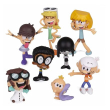 The Loud House Figur 8 Stück Figur Spielzeug aus dem Nickelodeon TV 58 cm Show